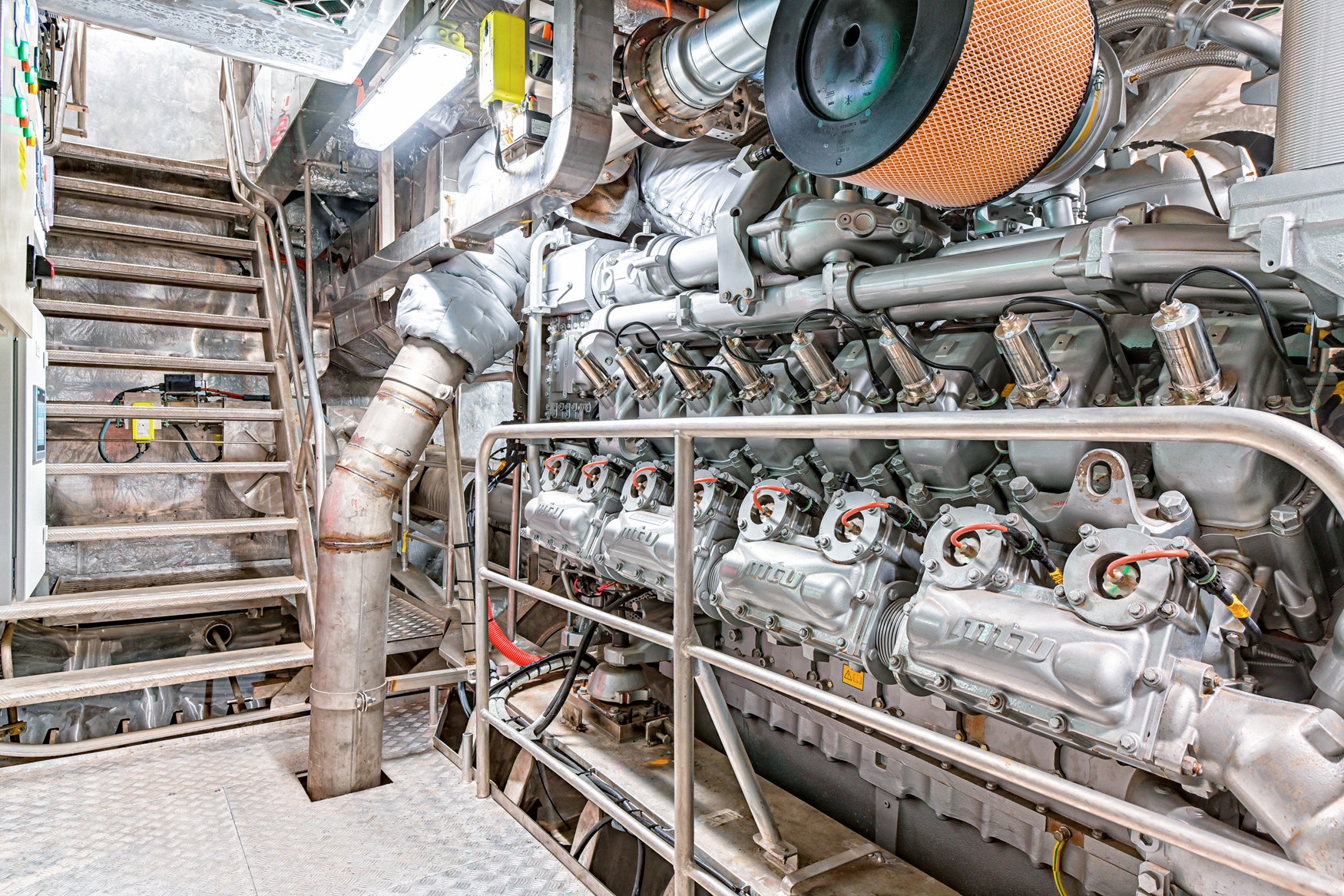 MTU gas engine