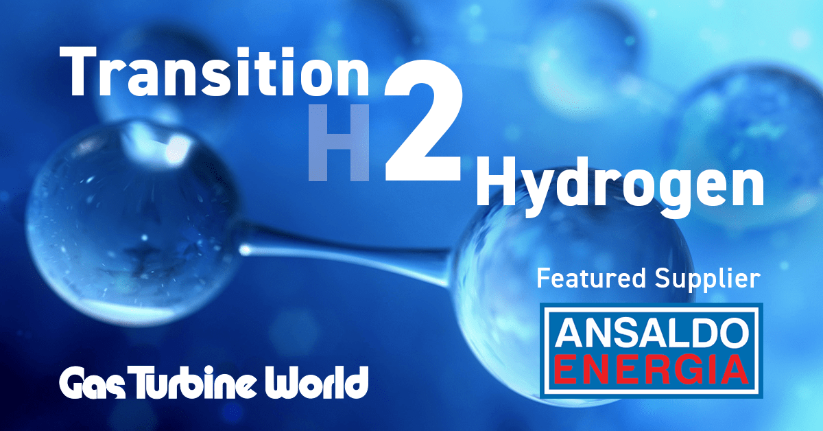 Ansaldo Energia hydrogen gas turbines